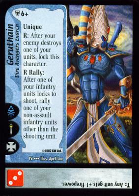 Geruthain - Dire Avengers Exarch